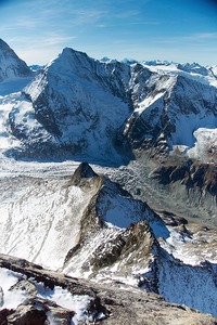 Vue sur l'arête