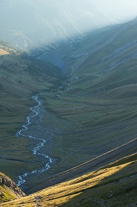 Le vallon de montée