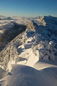 Point de vue classique depuis le Moucherotte