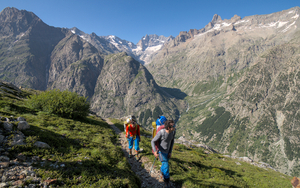 J1 Montée au-dessus de la Bérarde