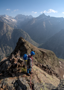 J2 Montée vers l'Aiguille de la Bérarde