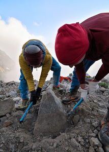 Ouvriers des travaux de terrassement