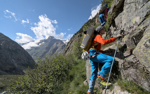 Montée dans le vallon de la Véra Pervoz