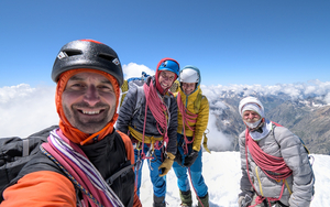 Paye ta tronche: dôme de neige des Ecrins