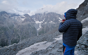 Premier bivouac sous le glacier du Chéret