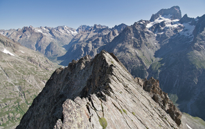 En direction de la Tête du Chéret