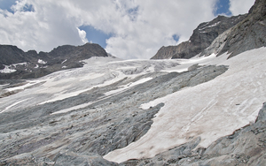 Descente vers le vallon du Chardon