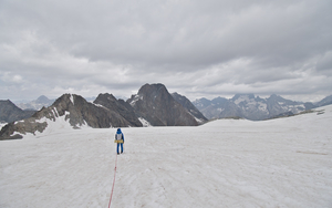 Descente vers le vallon du Chardon