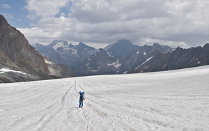 Descente vers le vallon du Chardon