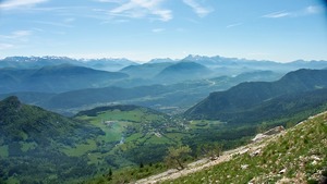 Belle escalade au-dessus de Prélenfrey.