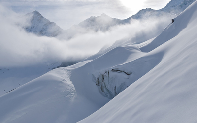 J5: Remontée du glacier de Moming