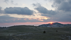 Fin de journée et recherche d'un bivouac