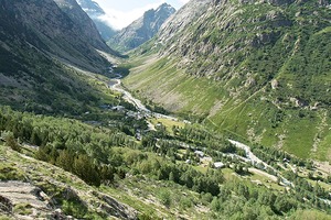 Le secteur de la Bérarde est toujours aussi accueillant.