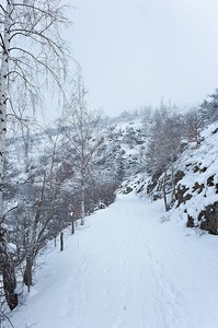 Départ tristoune dans les nuages