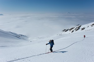 Montée au-dessus des nuages