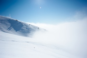 Montée au-dessus des nuages