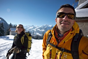Aline et Gérald.
